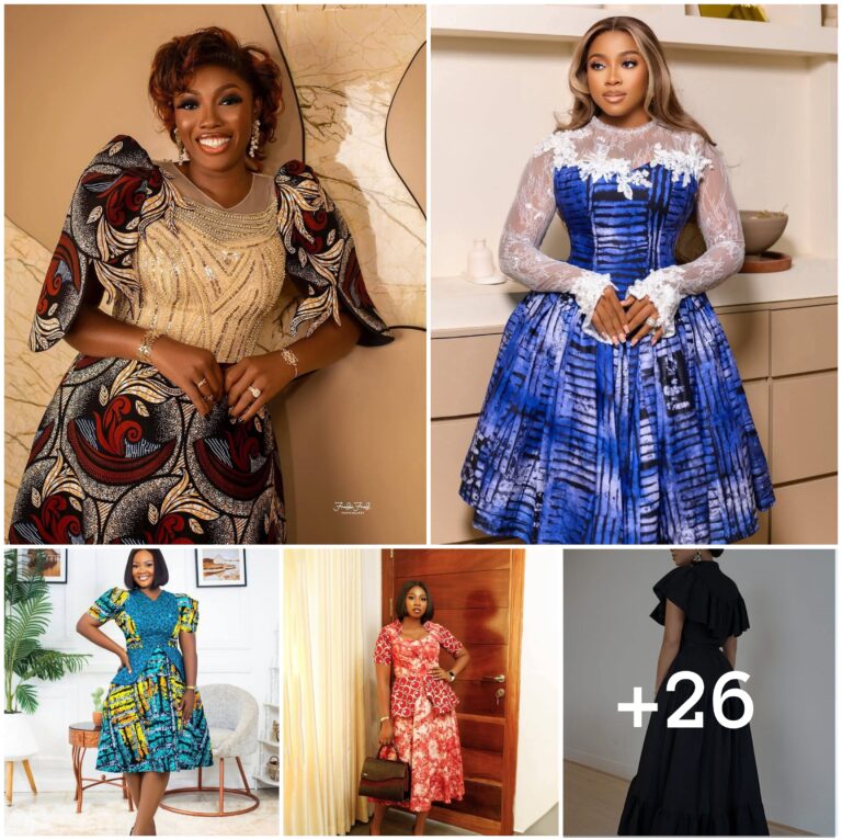 26 PHOTOS: Beautiful Ankara Fashion Expressions