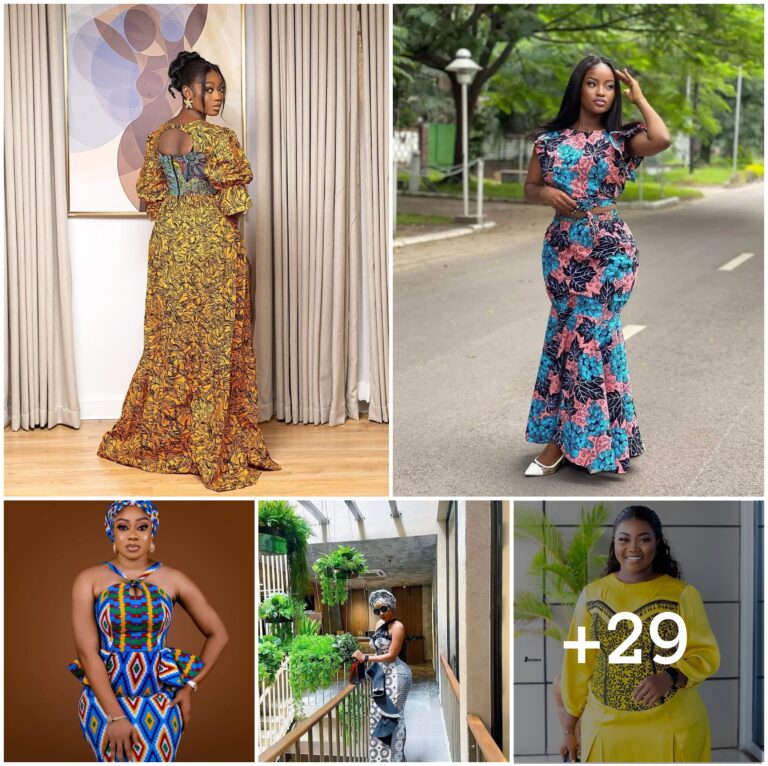 29 PHOTOS: Elegant African Print Designs
