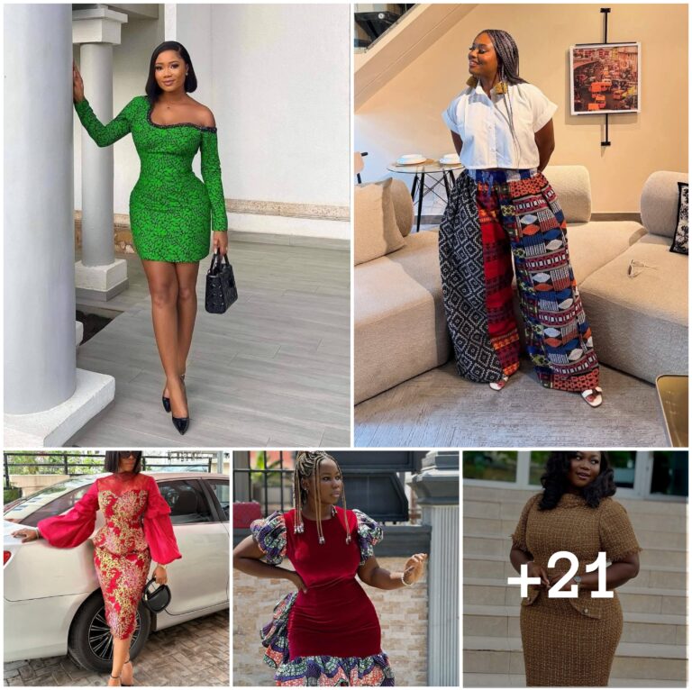 21 PHOTOS: Designer Ankara Looks for Celebrations
